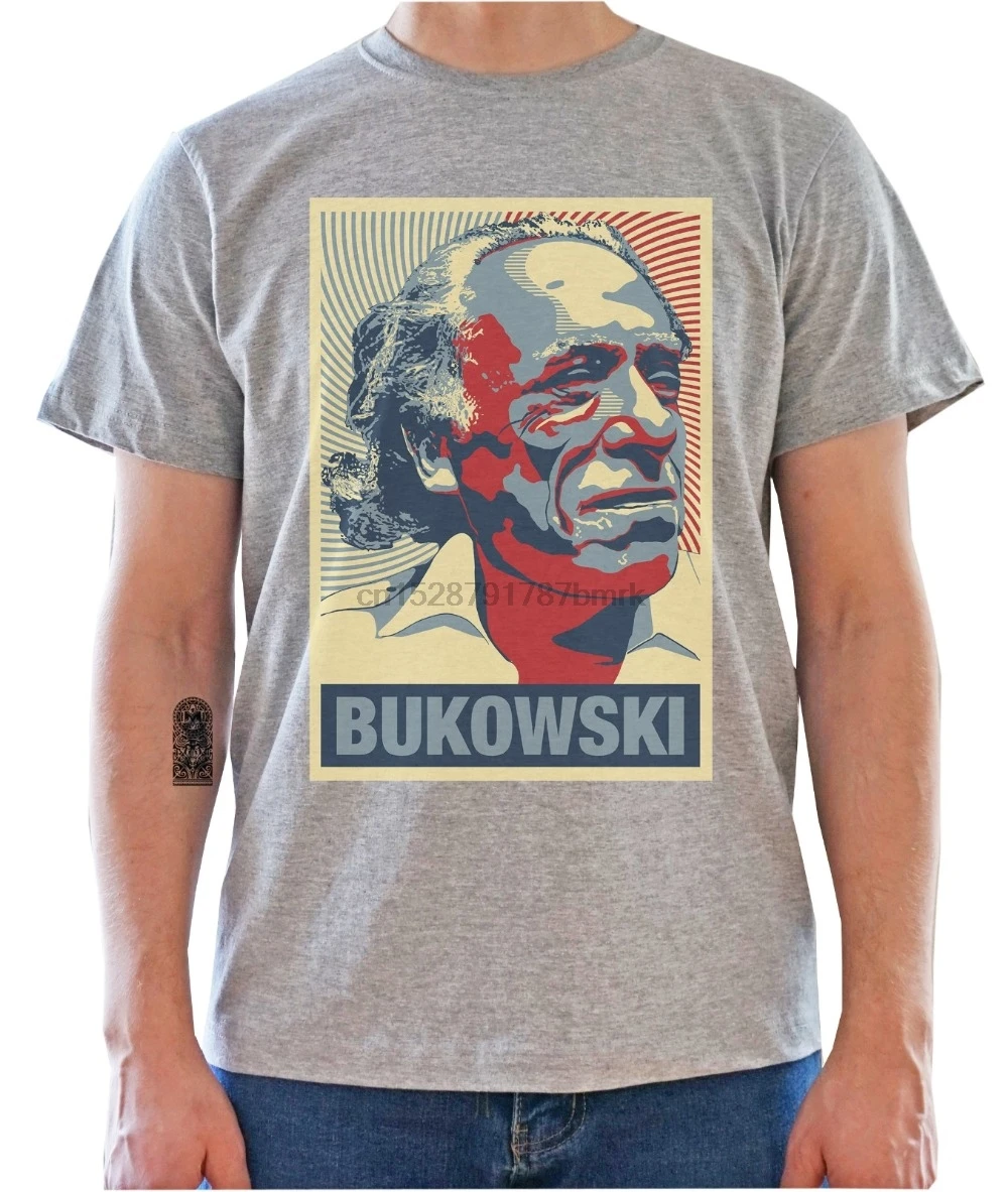 Футболка для портрета Charles Bukowski футболка с коротким рукавом и принтом в виде