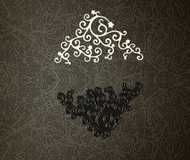 

Metal beautiful flower corner cutting Dies Stencils for DIY Scrapbooking photo album Decorative Embossing DIY Paper Cards