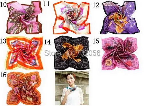 Новое поступление квадратный шелковый шарф платок оптовая продажа розничная