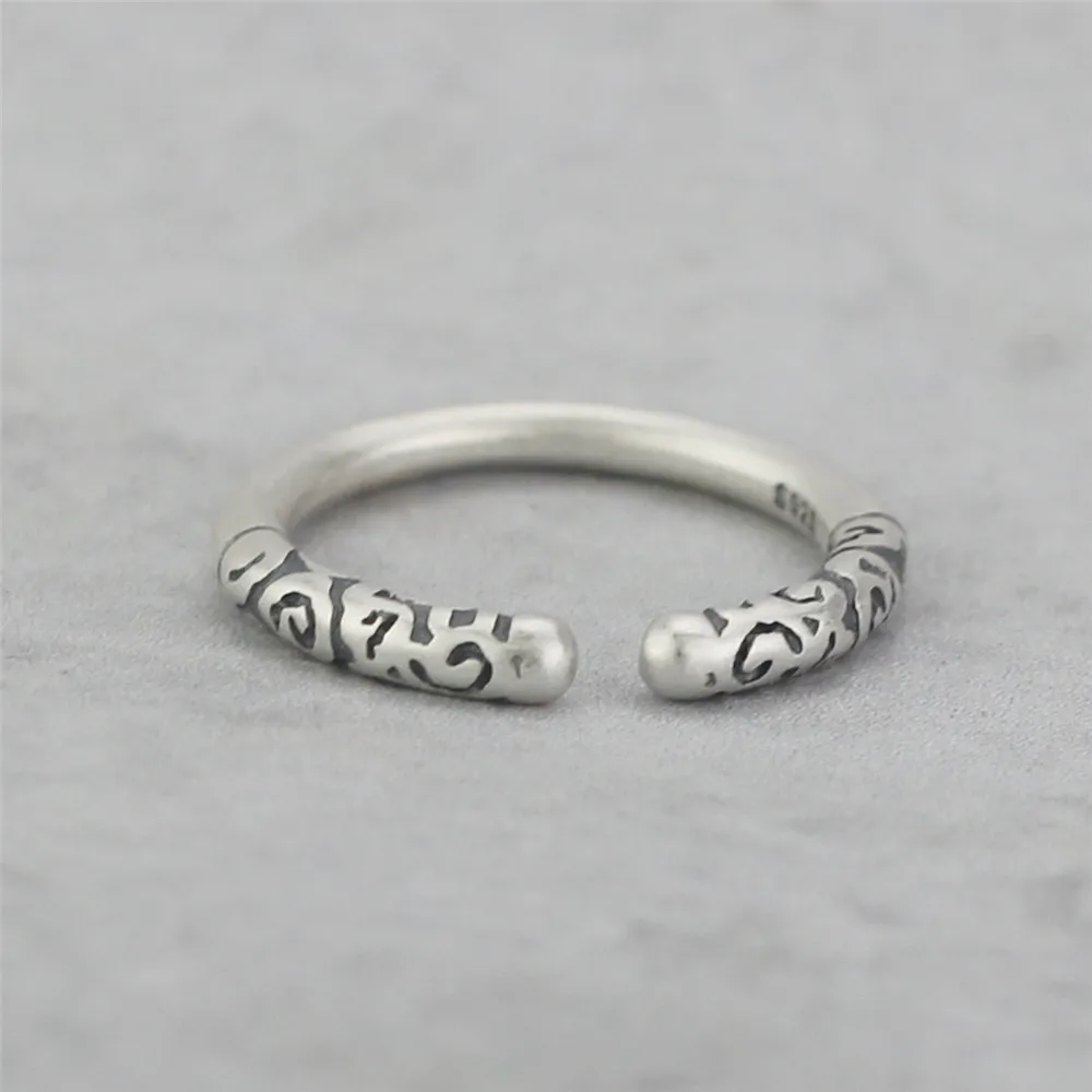 Женское серебряное ювелирное украшение в виде солнца Wukong|open ring|rings for womenring |