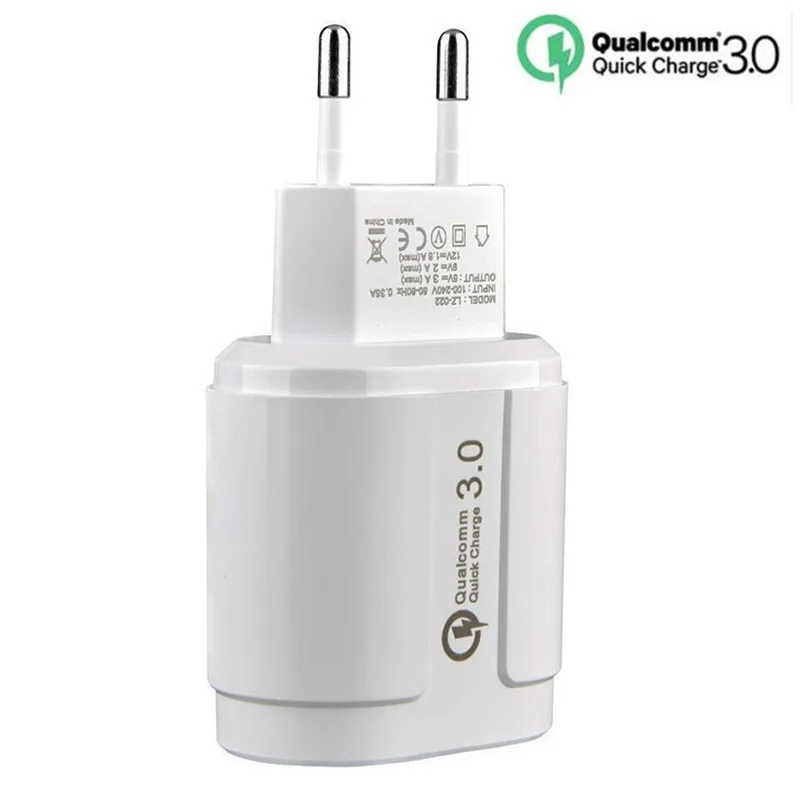 USB зарядное устройство Quick Charge 3 0 мобильный телефон для iPhone быстрое QC3.0 Huawei Samsung Galaxy