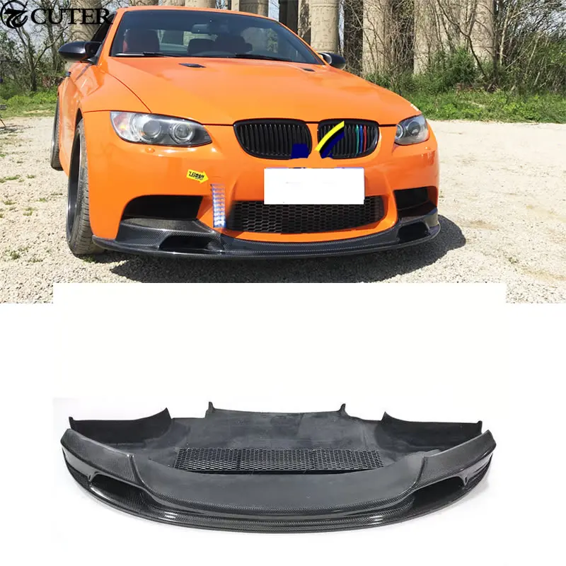 E90 E92 E93 M3 GTS V углеродное волокно передняя губа ДЛЯ BMW Комплект кузова 05 13|carbon fiber front