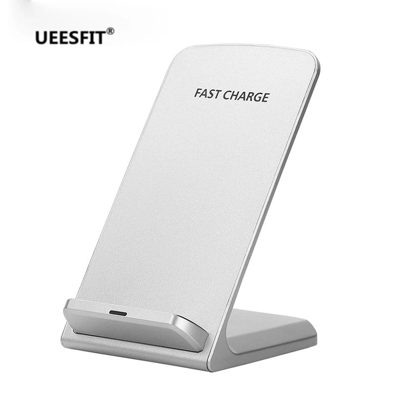 UEESFIT Быстрый Беспроводной Подставка для зарядки Fast Зарядное устройство iphone x 8/8 PLUS