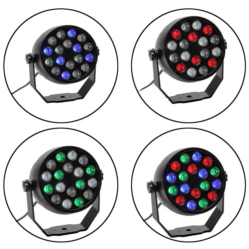 Новое DJ оборудование LED со звуковым управлением UV18 фиолетовый Pa сценическое
