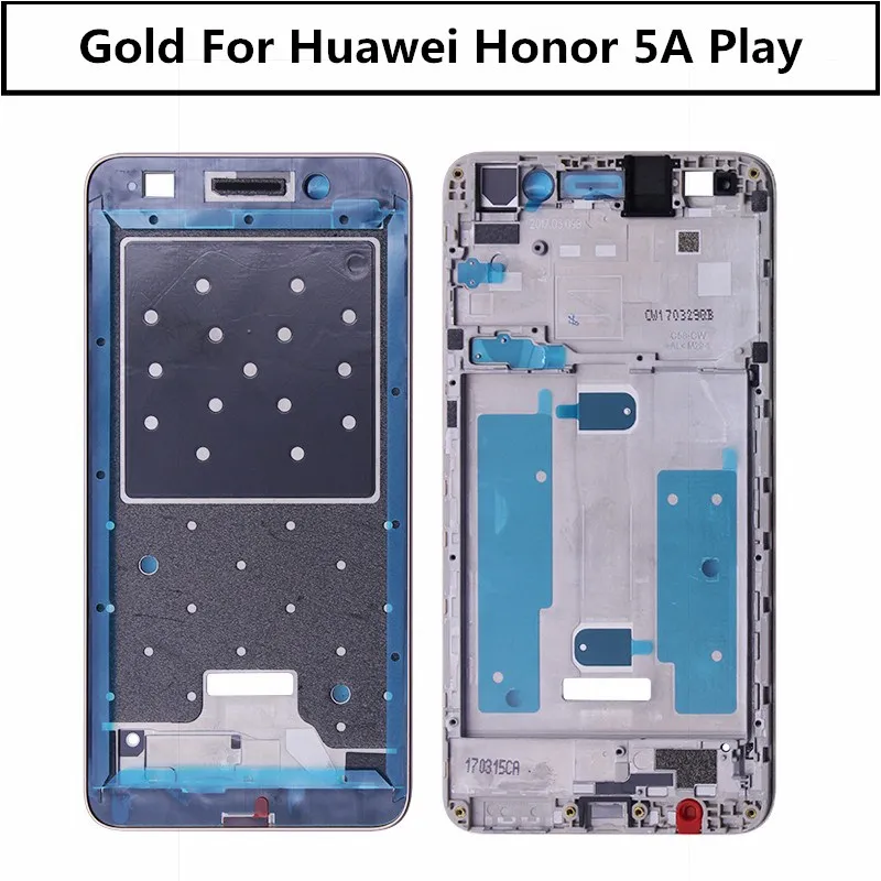 Средняя сменная рамка для huawei Honor 4C 4X 5A 5X 6X Play полный ободок средней рамки корпуса запасная часть для huawei 6X Play