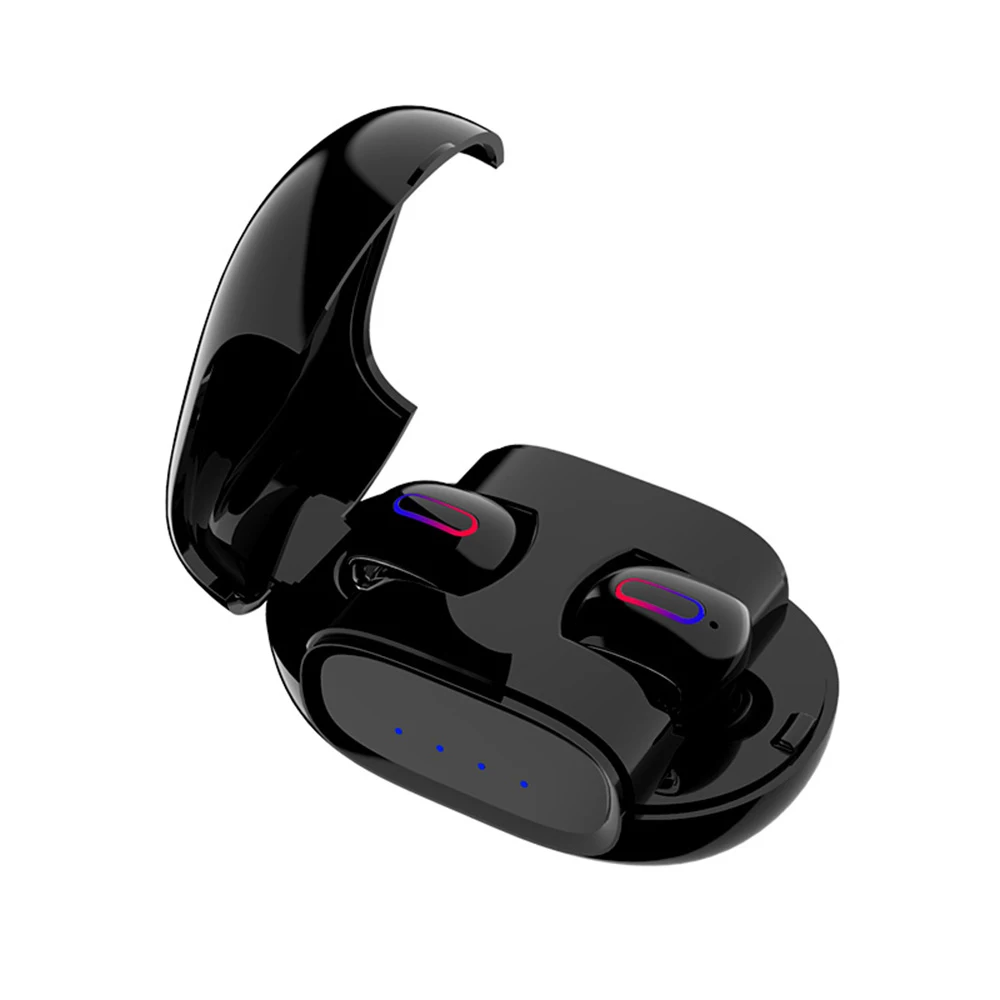 

G2 Bluetooth 5.0 Headsets In-Ear Sports Earphones Wireless Headphones Mini Stereo Music IPX5 Waterproof Earbuds w/ Charging Case
