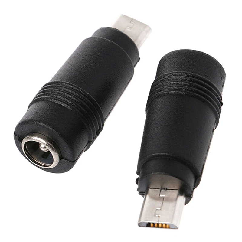 5 5*2 1 гнездо до Micro USB штекер 5Pin DC адаптер зарядного устройства преобразователь