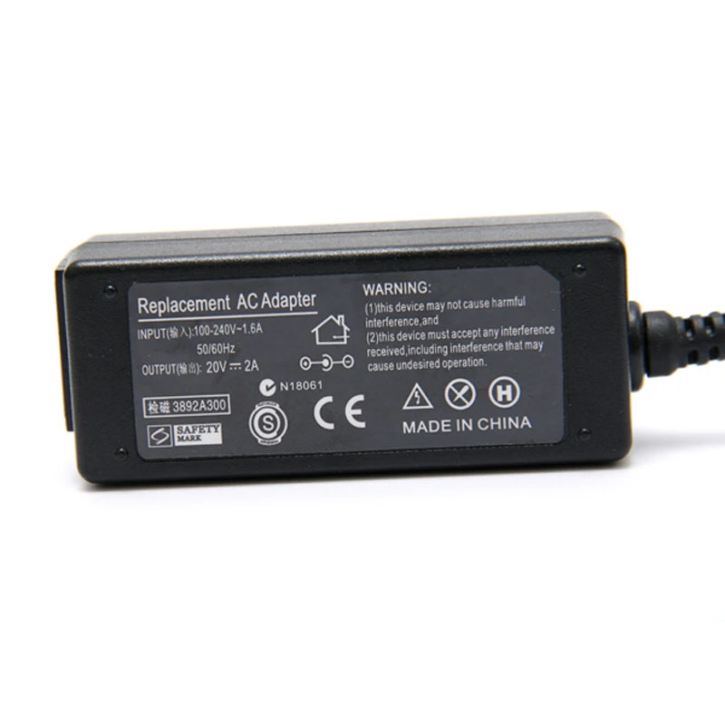 Блок питания для ноутбука Lenovo IdeaPad S9 S10 M9 M10 U260 U310|laptop charger|charger for lenovo20v 2a |