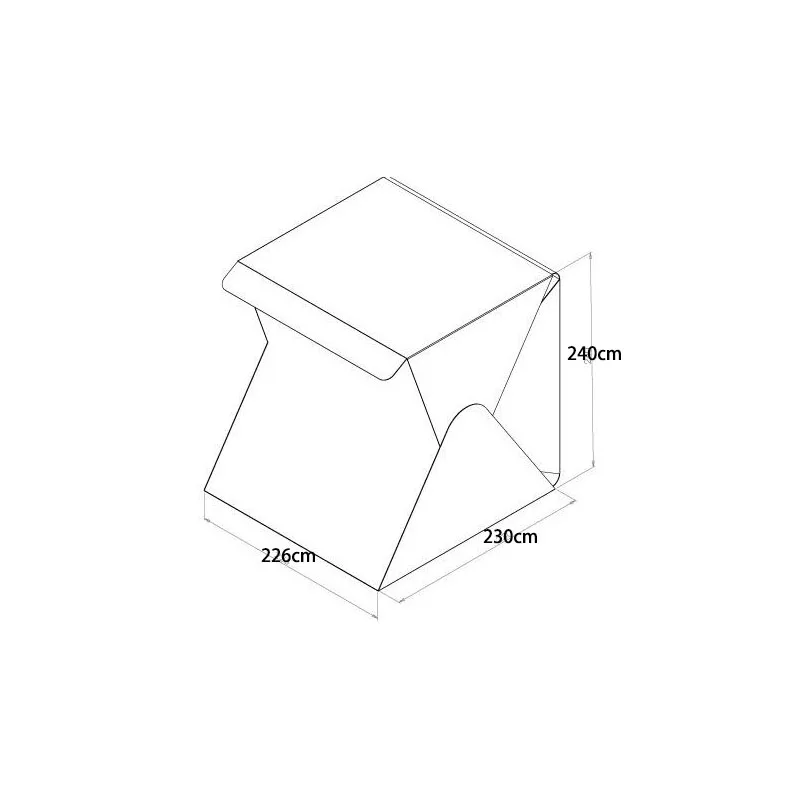 1 * портативный складной лайтбокс мини фотостудия фото палатка набор коробка для