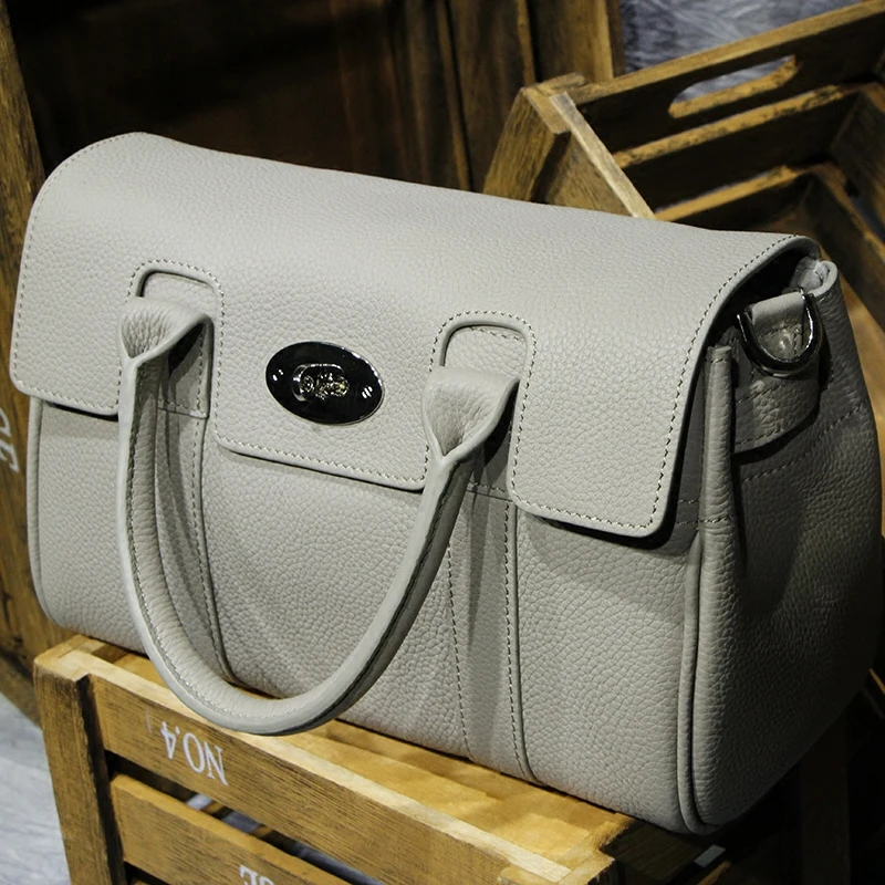 Новая женская сумка из натуральной кожи Большая вместительная тоут|Сумки с