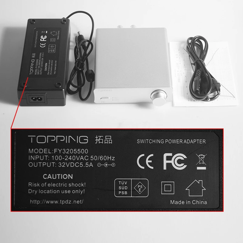 TOPPING PA3 TDA7498E Настольный HiFi Профессиональный мини динамик высокомощный цифровой