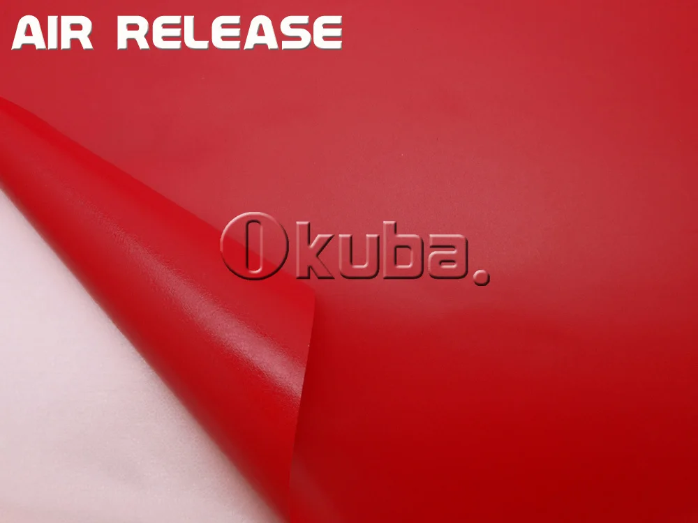 Темно красная матовая виниловая пленка для автомобиля пинг синкера 1 52*30