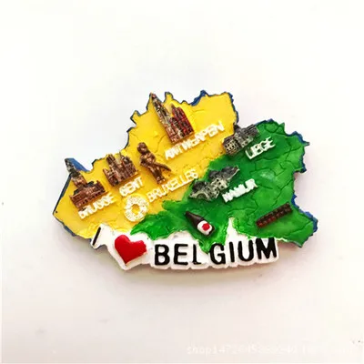 Специальный Туристический Сувенирный холодильник Бельгии|tourist souvenirs|brussels