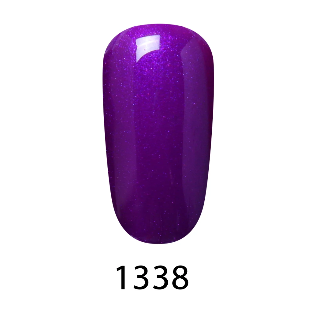 1338 Elite99 10ml UV Gel Nail Polish Soak Off Primer Gel Polish Top Base Coat Needed Gel Lacquer Semi Permanent Nail Art Manicure Gel - Цвет: 1338