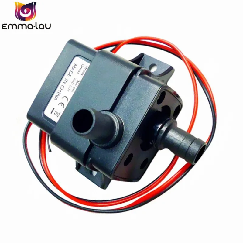 12V DC водяной погружной насос ультра тихий бесщеточный мотор амфибия аквариум