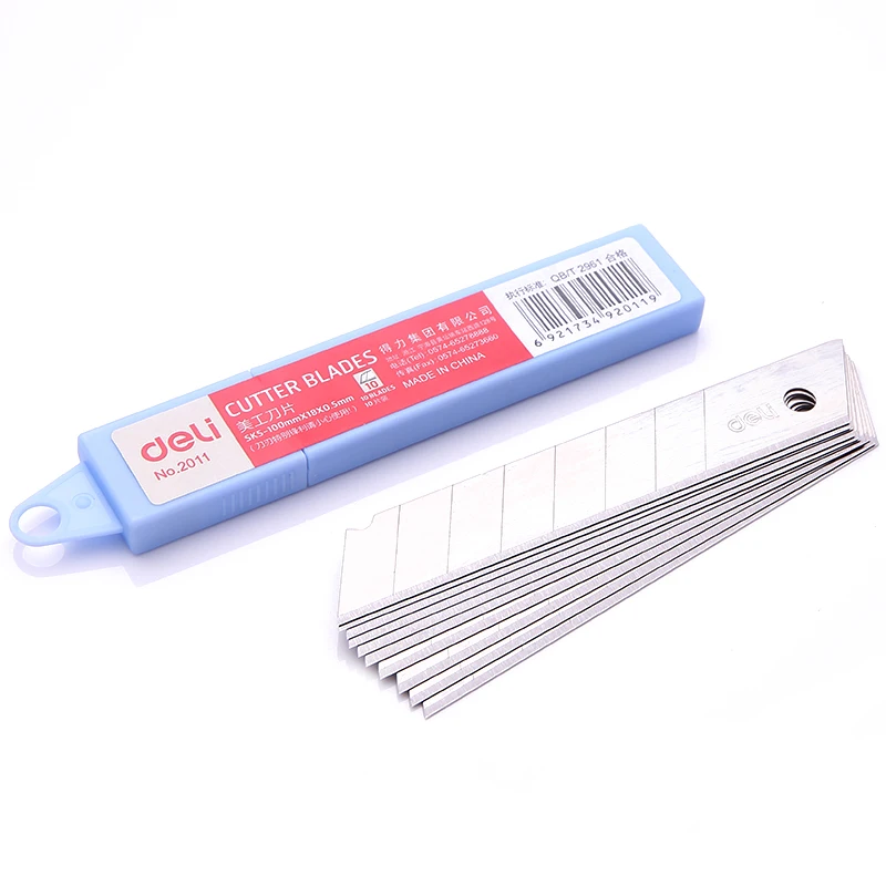 Deli 2011 Универсальный резак лезвие большое sk5 стальной нож лезвия|utility knife blades|utility