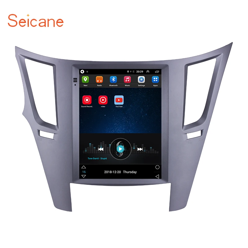 

Автомагнитола Seicane, мультимедиа, DVD, видеоплеер, навигация, GPS, Android 9,1 для 2010 2011-2014 Subaru Outback, поддержка SWC 4G, Wi-Fi