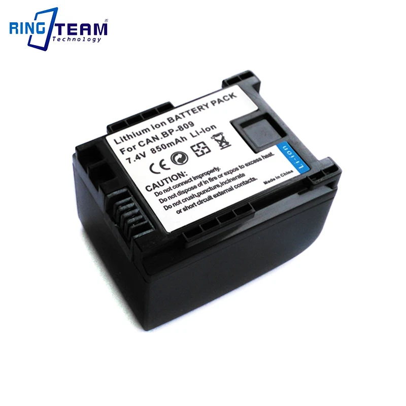 BP809 BP-809 аккумулятор и USB зарядное устройство (2-в-1) для камер Canon VIXIA ivi LEGRIA HF HG 20 21 30 M30