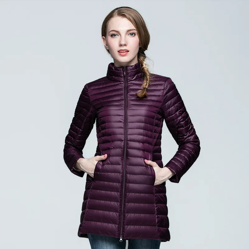 Женская зимняя куртка большого размера модель 2017 года модные женские куртки из 90%