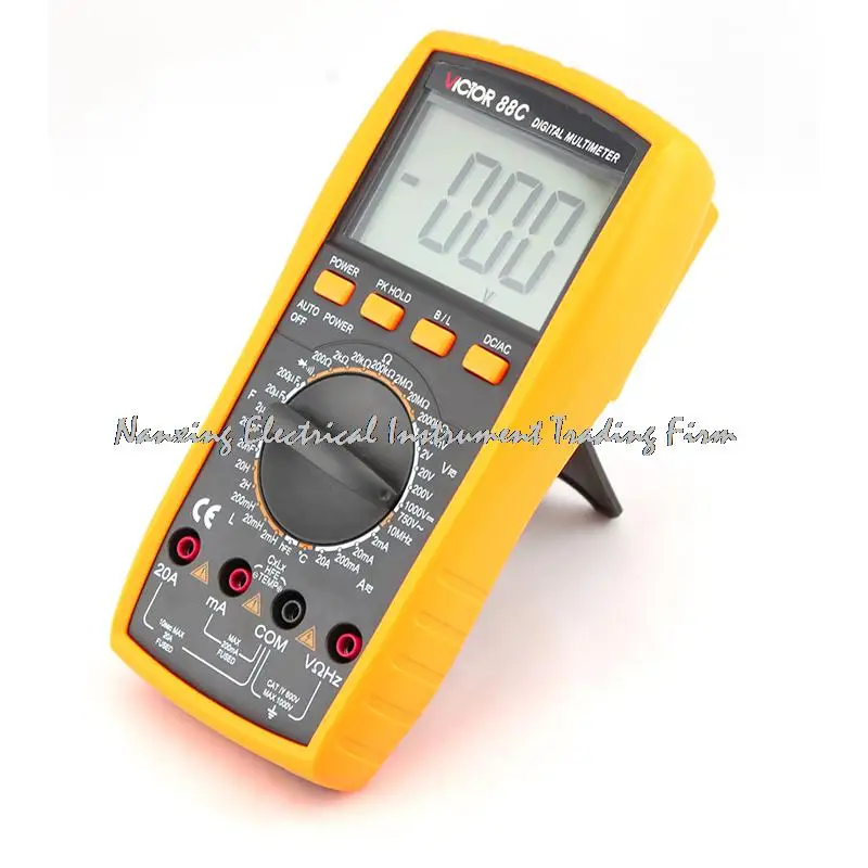 

Fast arrival Victor VC88C 2000 Counts 20A 1000V Resistance Capacitance Inductance Temperature Victor Digital Multimeter