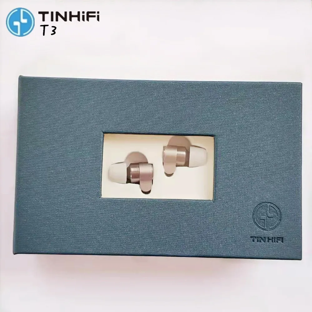 TinHIFI T3 Наушники вкладыши 1BA + 1DD Knowles Drive HIFI наушники металлические с позолоченным