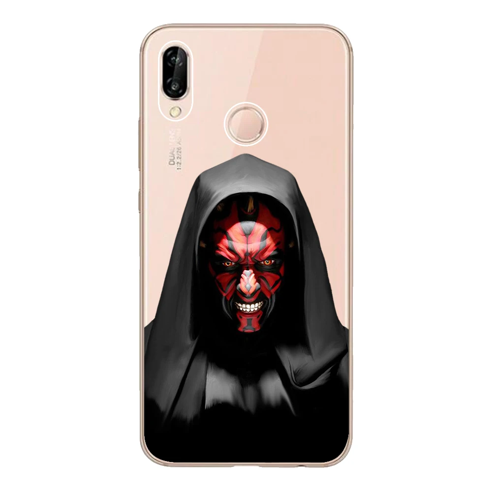Для Huawei P20 Lite чехол 5 84 &quotМягкий ТПУ силиконовый Nova 3e Coque Star Wars BB8 Fundas защитный для