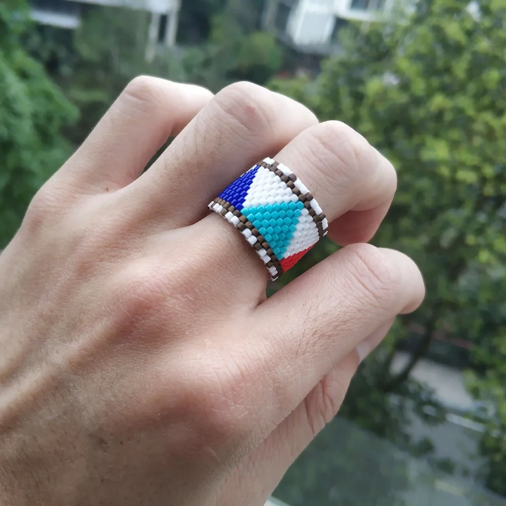 Go2boho MIYUKI кольцо Тибет кольца женское Бохо этнические красочные Anillos Mujer богемные ювелирные изделия мужские кольца Delica MIYUKI Anillo подарок