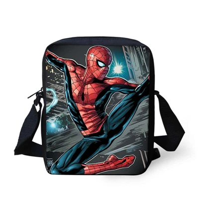 2019New бренд комплект школьных сумок 3 шт дети рюкзак Человек-паук Mochila детские школьные детские узкие Наплечная школьная сумка для мальчиков и девочек - Цвет: LMZY0565E