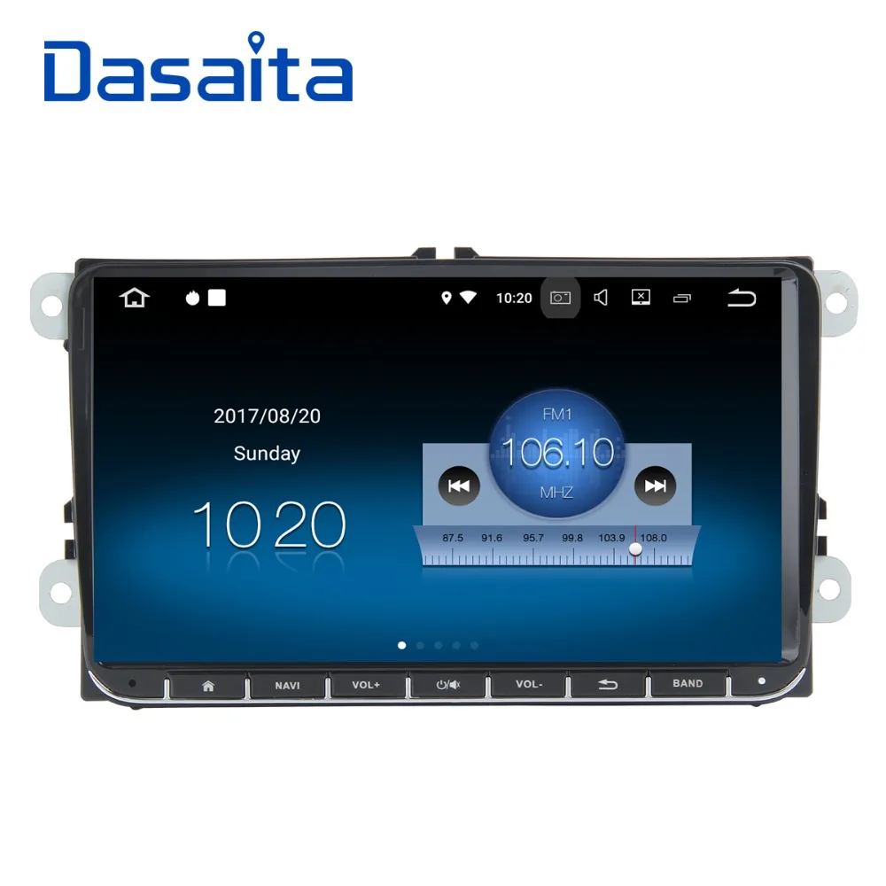 Dasaita 9 &quotAndroid 8 1 Автомобильный gps плеер Navi для Skoda Fabia Octavia превосходного Roomster Yeti