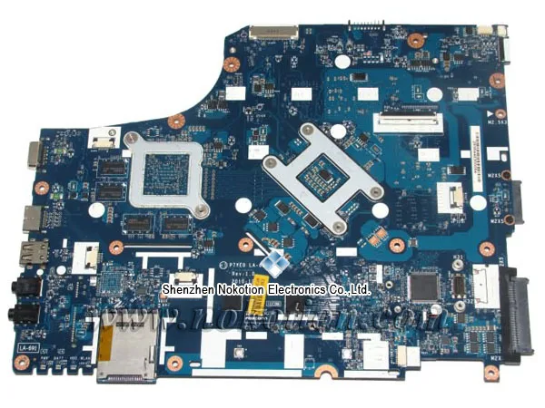 P7ye0 LA-6911P ноутбук материнских плат для acer aspire 7750 ATI графика полный испытанная 4 слот
