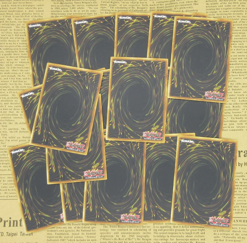18 шт. специальные аниме карты YuGiOh Zexal новый номер заказа iC1000 нумерония дона тысяча