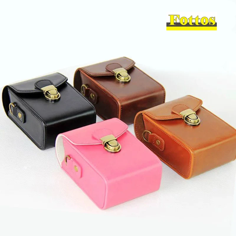 Чехол для камеры из искусственной кожи для Sony HX30 HX50V HX60 HX80 HX90 RX100 II IV RX100M2 RX100M3 M4 WX500