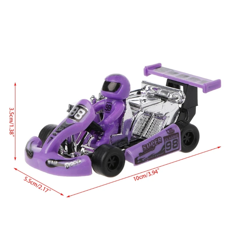 HBB 1 шт. сплав модель автомобиля Go-Kart гоночная игра спортивный автомобиль