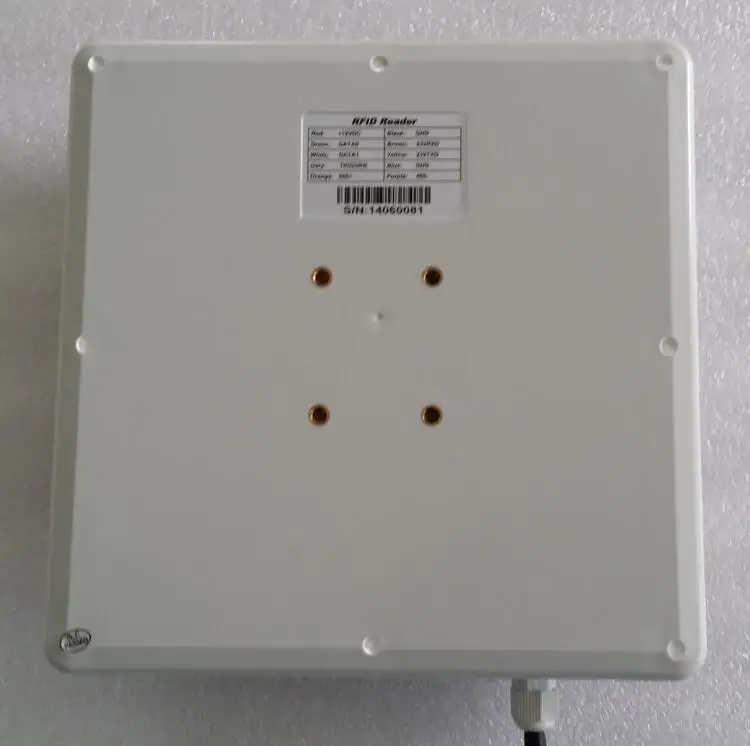 860-960 МГц rs232 rs485 встроенный 6-метровый парковочный ворот дальнего действия WIFI uhf rfid