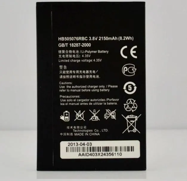 ALLCCX Высококачественный аккумулятор для мобильного телефона HB505076RBC Huawei a199 g710 G700