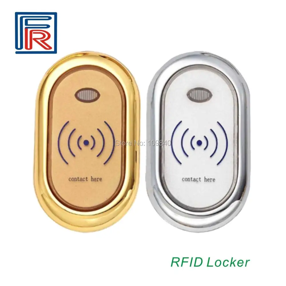 10pcs/lot Low LF 125Khz Card Electric Wireless Sauna door locker Hotel Fitness Cabinet lock Zinc alloy | Безопасность и защита