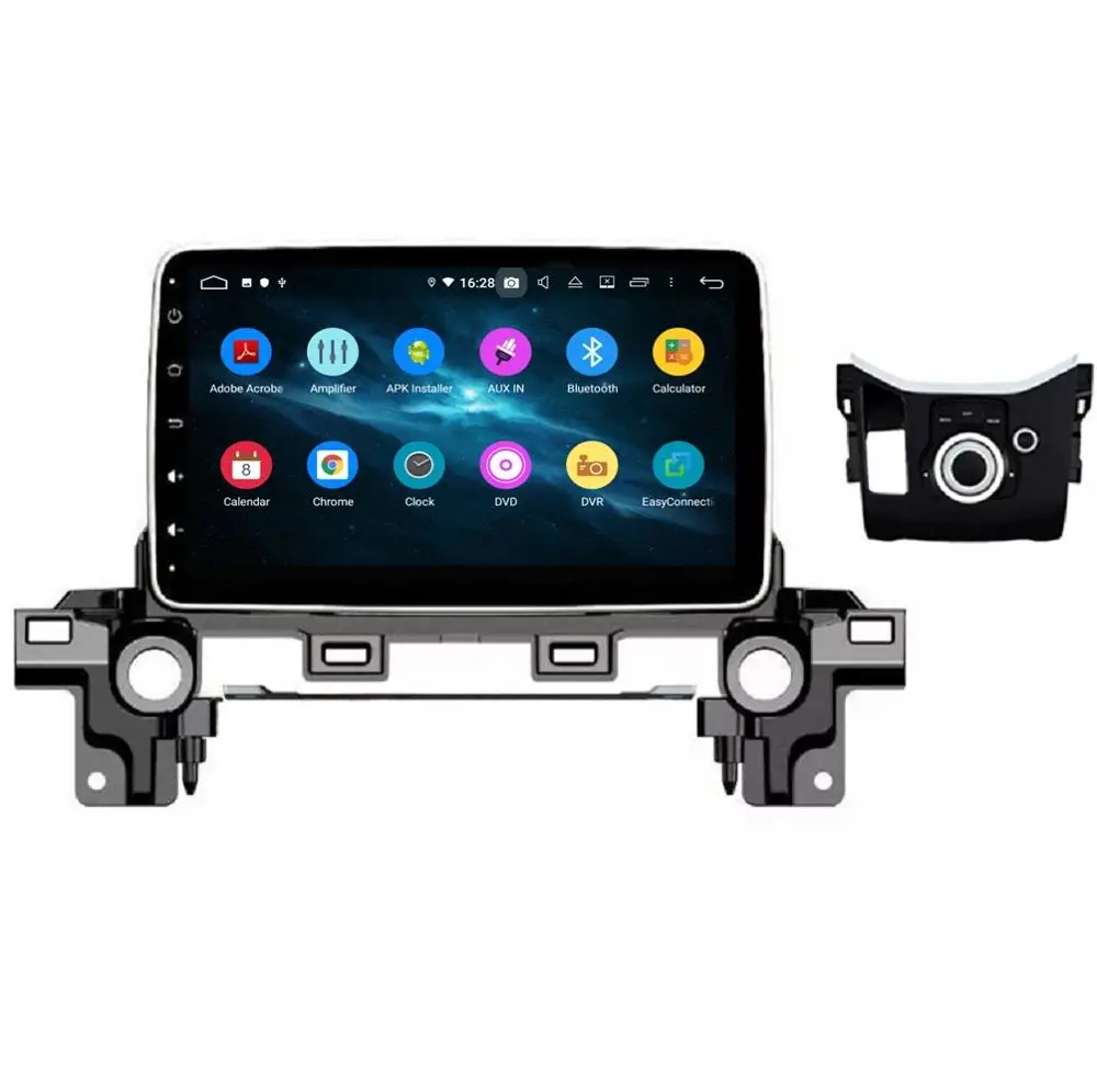 CarPlay и Android Авто 9 &quotAndroid 10 автомобильная стереосистема Радио DVD GPS для Mazda CX 5 2017 2018