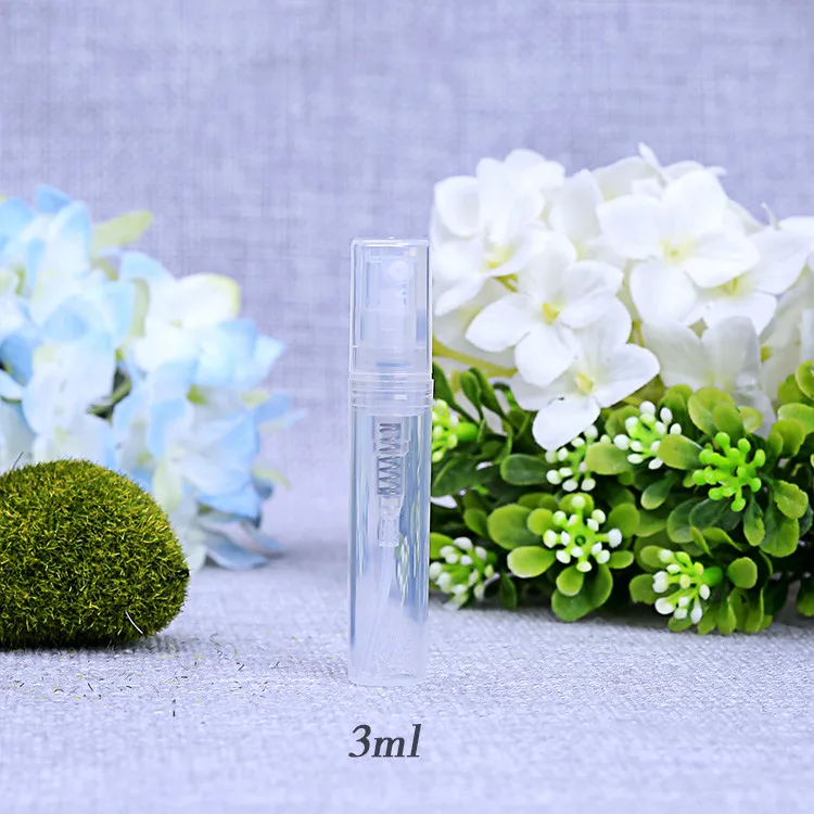 3 мл 100 шт./лот мини многоразовый портативный флакон для духов PP пустые флаконы