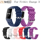 Ремешок LS для фитнес-браслета Fitbit Charge 3 замена для силиконового ремешка, спортивный ремешок для фитнес-браслета, аксессуар для смарт-часов