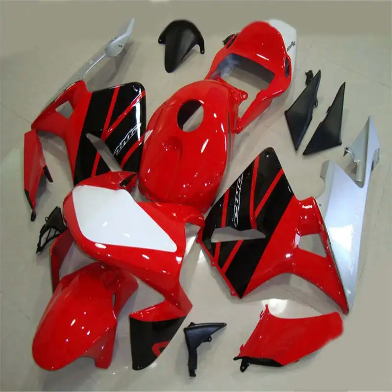 

new silver red white For CBR 600RR 600 RR 03 04 2003 2004 CBR600 RR F5 CBR600RR 2003 2004 03-04 Fairing