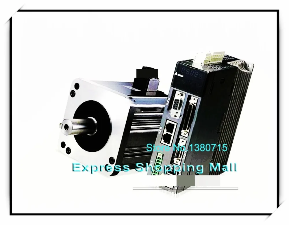 

ECMA-E11310RS+ASD-A2-1021-L 220V 1KW 4.77NM 2000r/Min 130MM AC Servo Motor & Drive Kit New