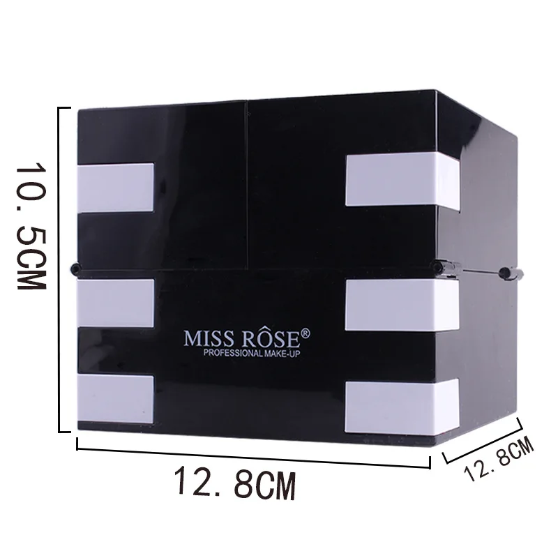 MISS ROSE make up case makeup set of 144 colors matte shimmer eye shadow 3 eyebrow pressed Blush powder eyeshadow | Красота и