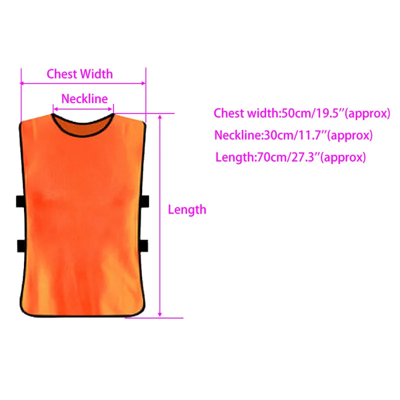 

Team Training Scrimmage Vests Soccer Basketball Youth Adult KIDS CHILD Soccer Sports Accessories Jerseys