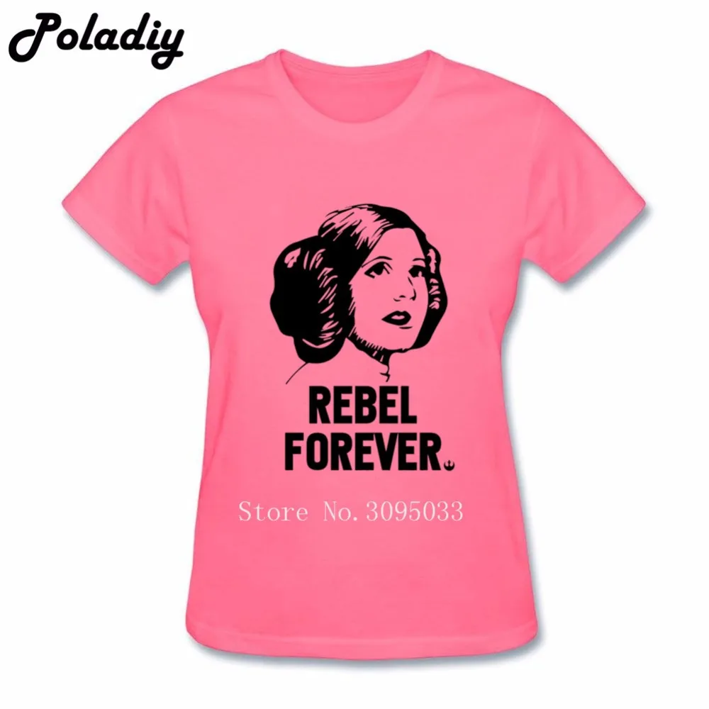 Женская Горячая футболка принцесса Leia Forever Star Wars женские футболки подарочные с