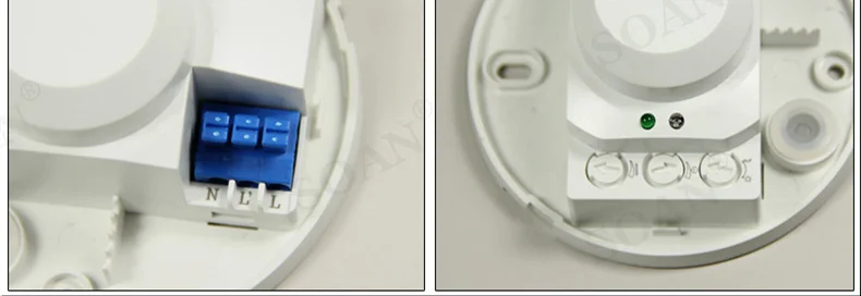 220V-240V 360 degrees Microwave induction switch mounted Microwave sensor Radar body induction switch Move Object sensor