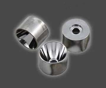 # LEUC 12 светодиодная отражающая чашка R5 размер: 12x7.5мм 15 градусов чистая