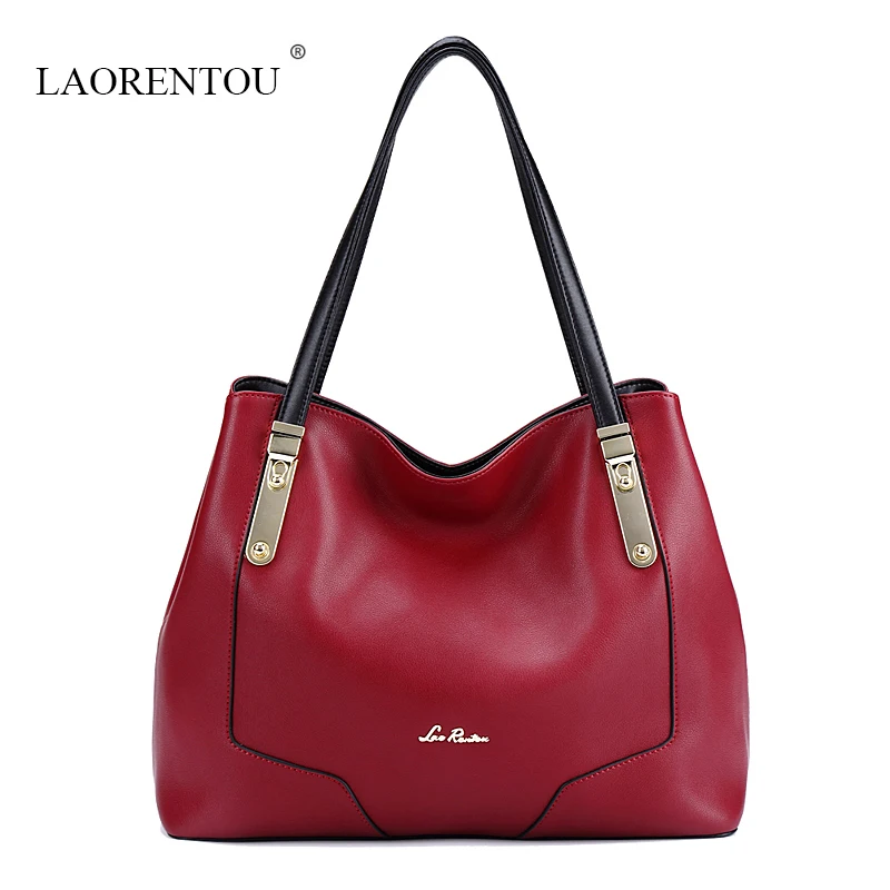 LAORENTOU женщин Высокого качества кожа сумки На Ремне 2017 моды Роскошь женские