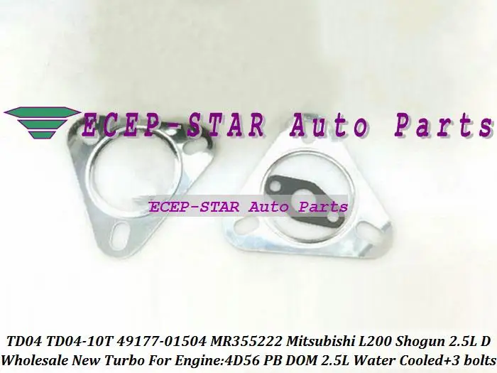 Турбо TD04 49177-01504 49177-01512 49177-01503 MR355222 MD195396 для Mitsubishi Pajero II L200 L300 Shogun 4D56 PB DOM DE 2.5L D |