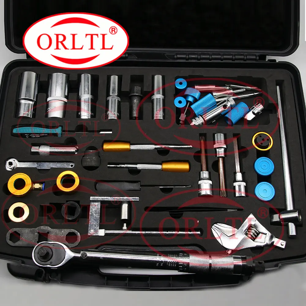 ORLTL оригинальные 40 штук инструментов для ремонта инжектора с общей топливной