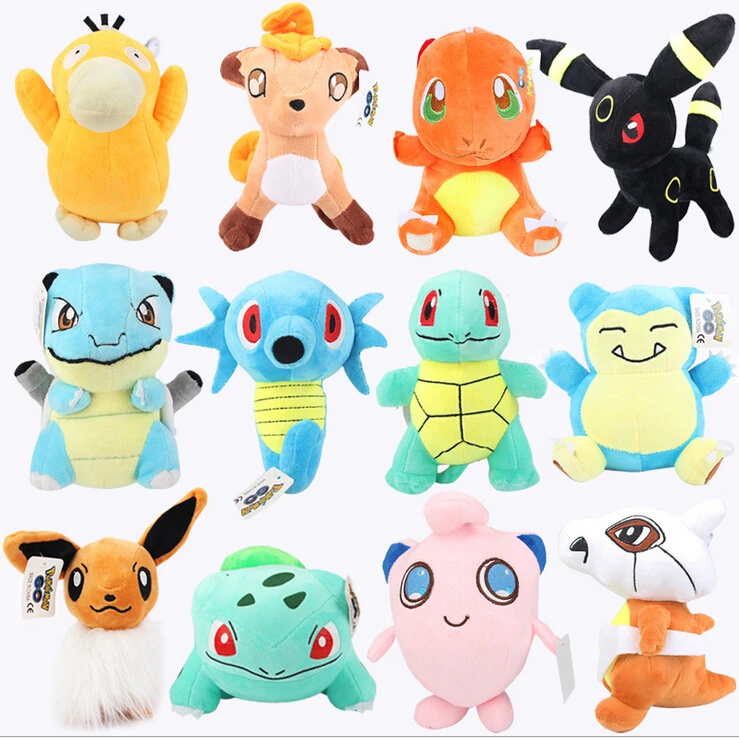 [Забавный] 12 шт./лот 22 см мультфильм Eevee Семья стилей пика Umbreon плюшевые игрушки